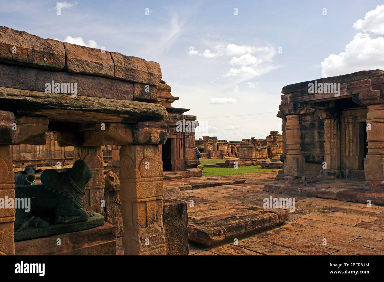 06 Jun 2008 Pattadakal, also called Paṭṭadakallu or Raktapura, is a collection of ten Hindu and Jain temples in north Karnataka, India Stock Photo