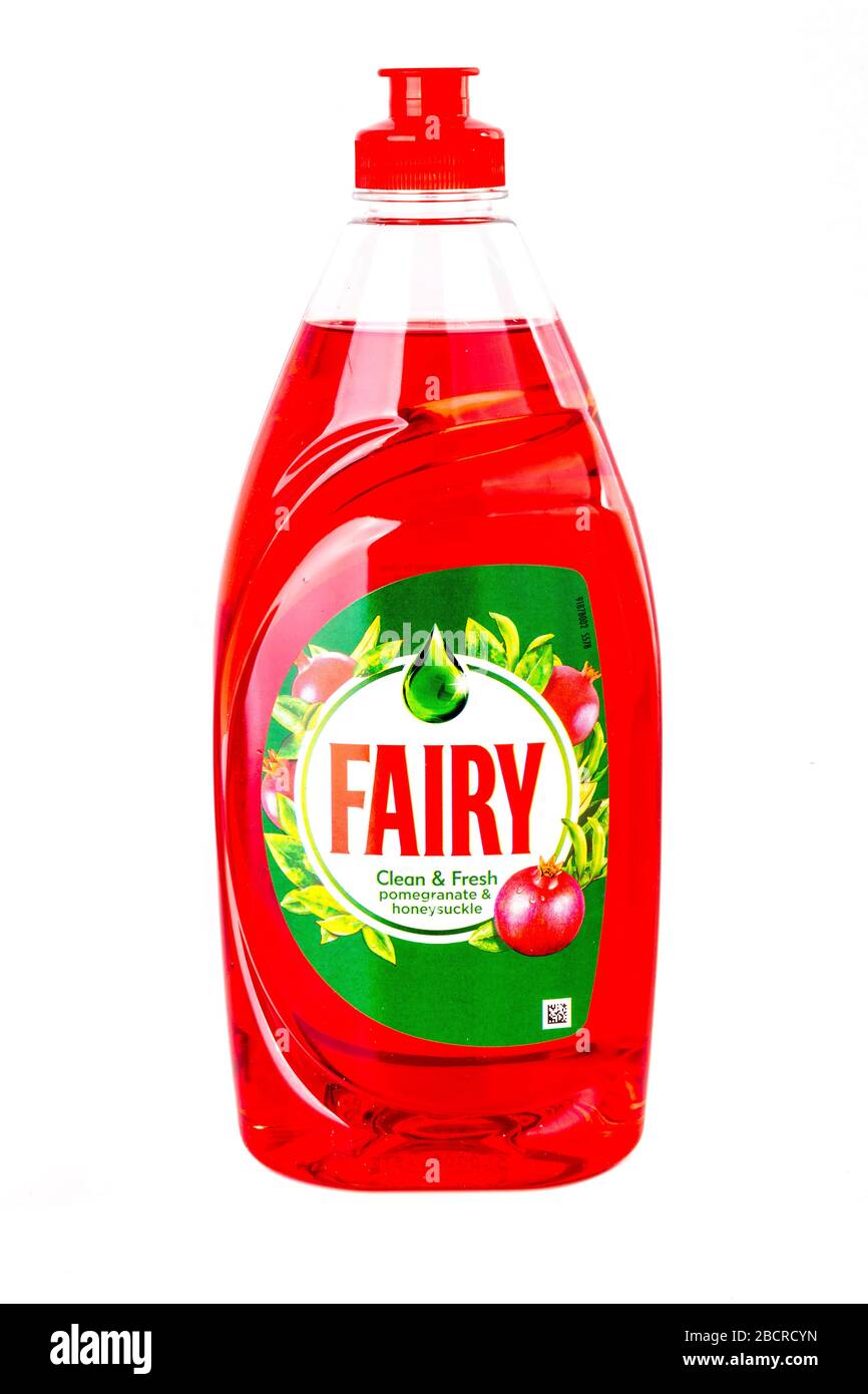 Fairy liquid bottle, detergent, soap wash, for dishes pots pans bottle bottled cutout white