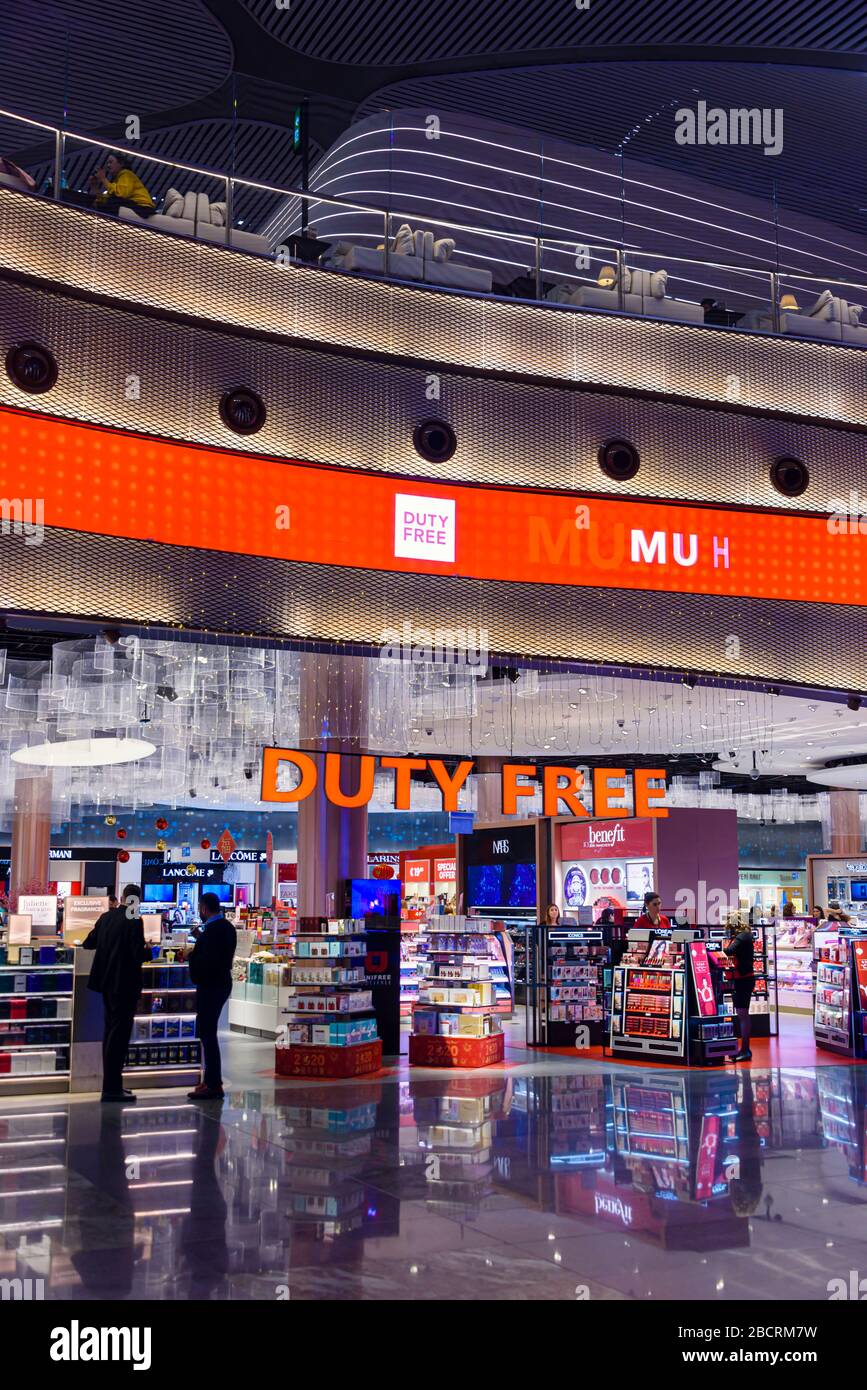 Duty Free at Istanbul International Airport, Turkey Stock Photo Alamy
