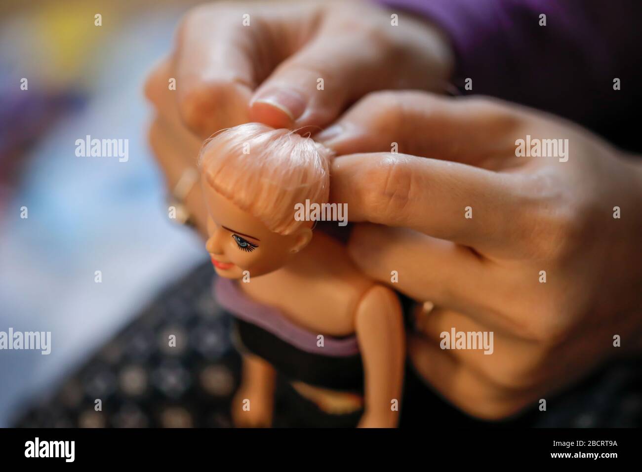 Doll brush hi-res stock photography and images - Alamy