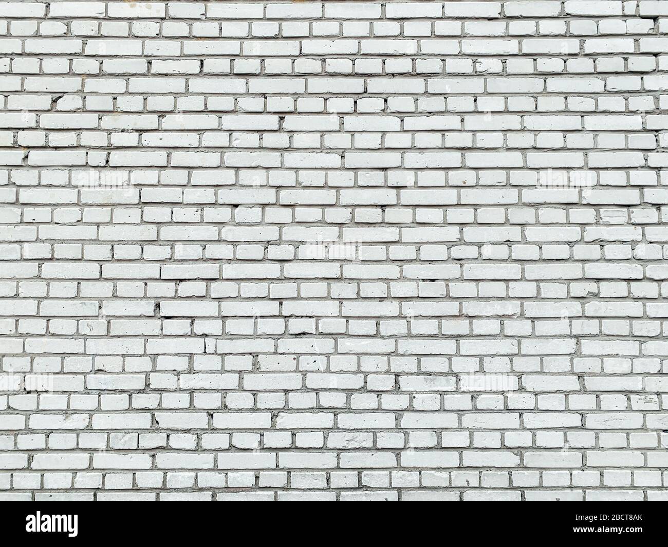 old white brick vintage wall structure stone background texture Stock Photo