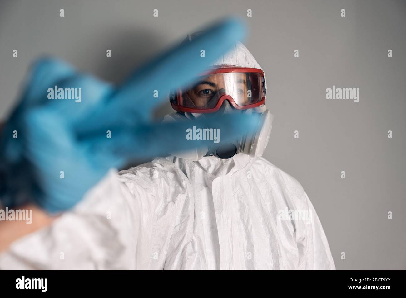Nitrile gloves hires stock photography and images Alamy