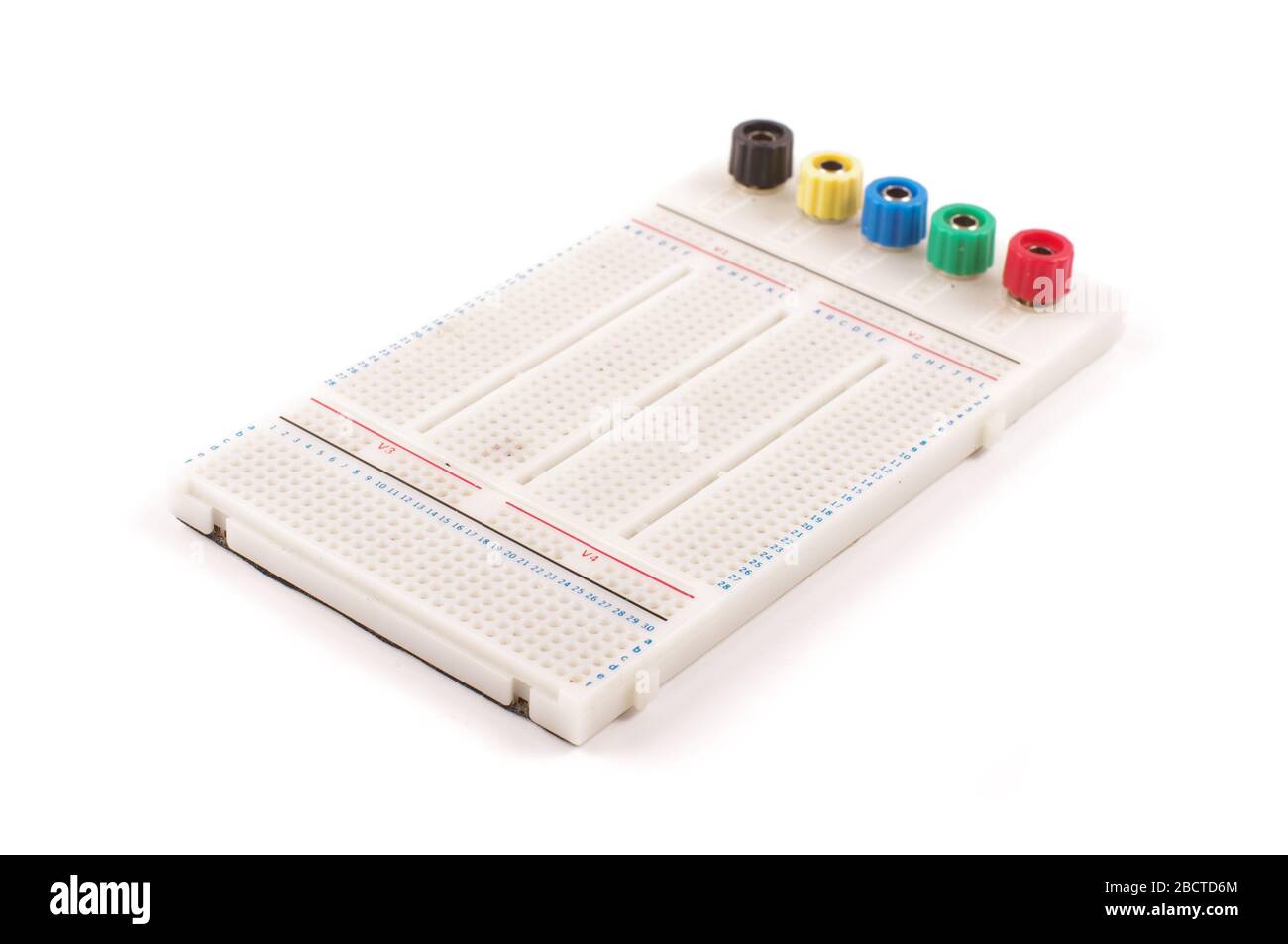 Breadboard for solderless electronics prototyping and testing new ...