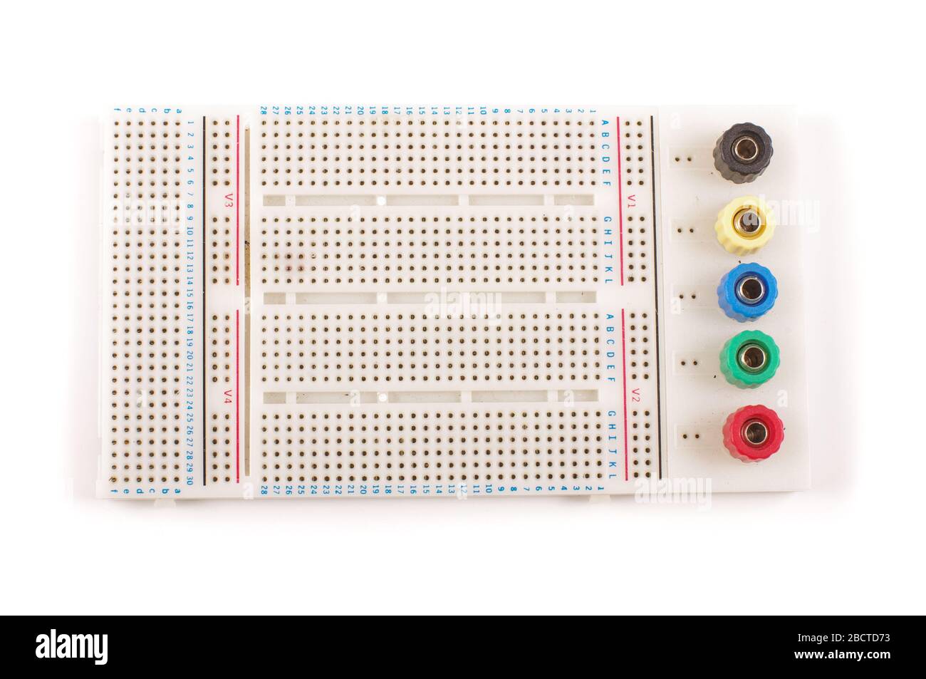 Breadboard for solderless electronics prototyping and testing new ...