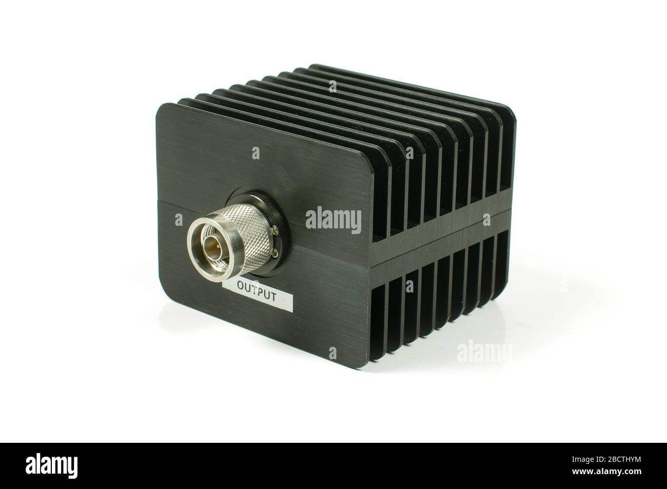 Radio frequency or microwave attenuator for reducing high power signal  level Stock Photo - Alamy