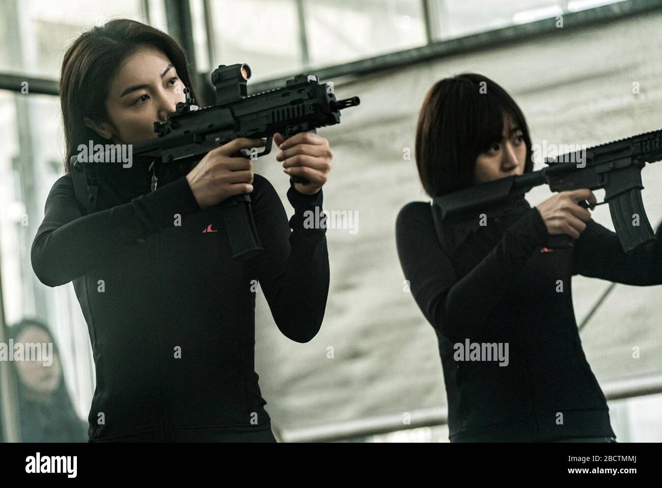 The Villainess is a 2017 South Korean action film directed by Jung Byung-gil, starring Kim Ok-vin.   this photograph is for editorial use only and is the copyright of the film company and/or the photographer assigned by the film or production company and can only be reproduced by publications in conjunction with the promotion of the above Film. A Mandatory Credit to the film company is required. The Photographer should also be credited when known. Stock Photo