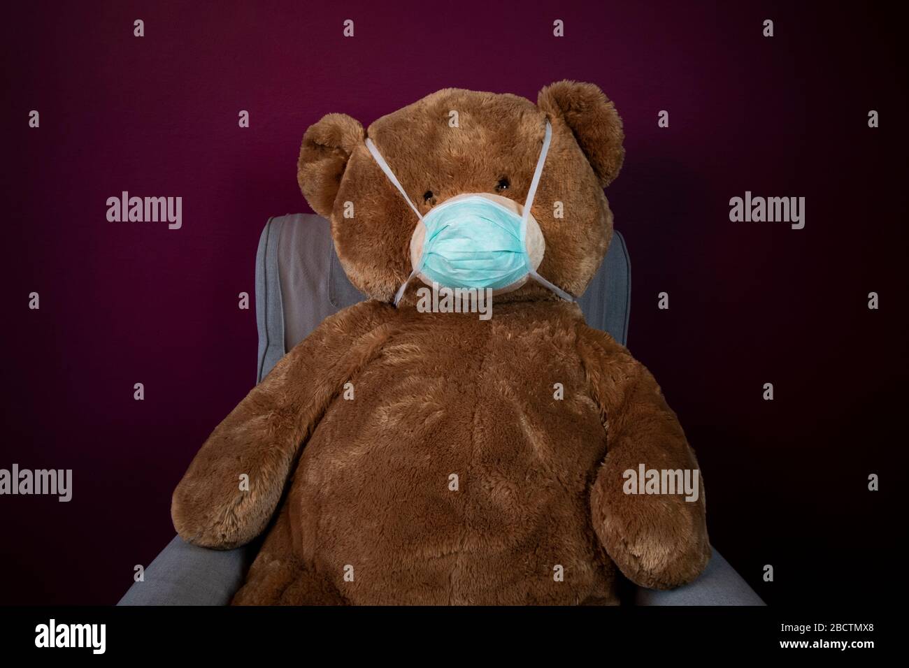 Coronavirus, Covid19 teddy bear in protection mask Stock Photo Alamy
