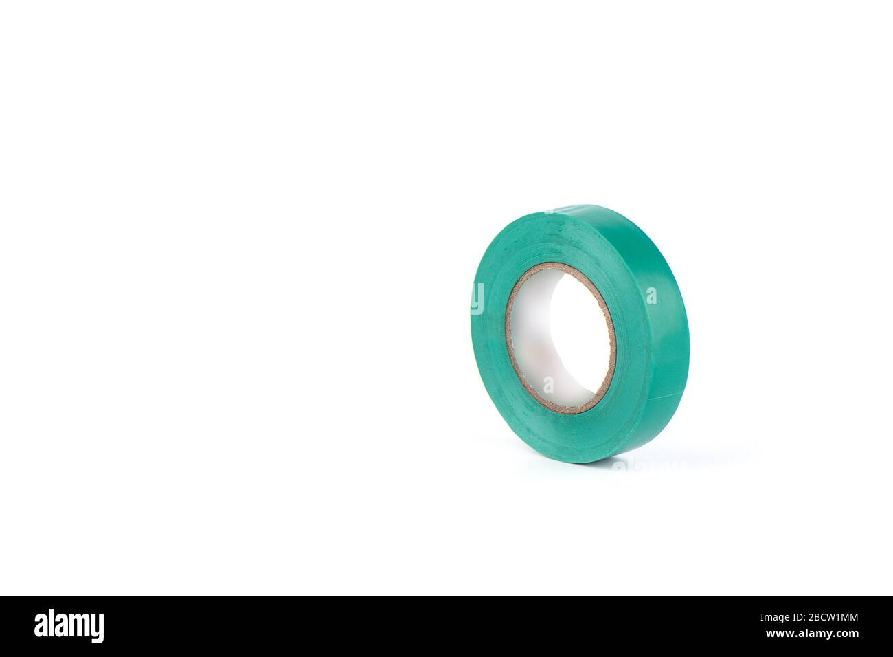 Green insulating tape to insulate twisted of electrical wires