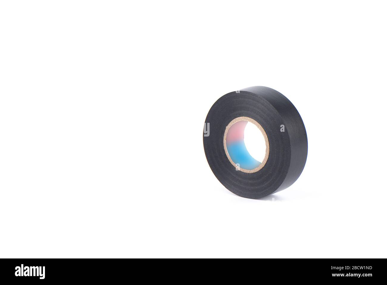 Black insulating tape to insulate twisted of electrical wires