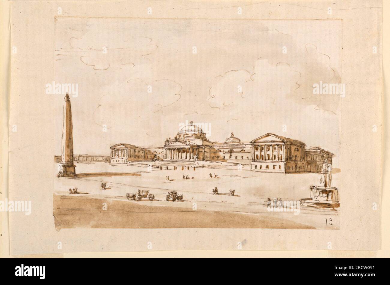 Design for a Square with a Palace. Research in ProgressLarge classical ...