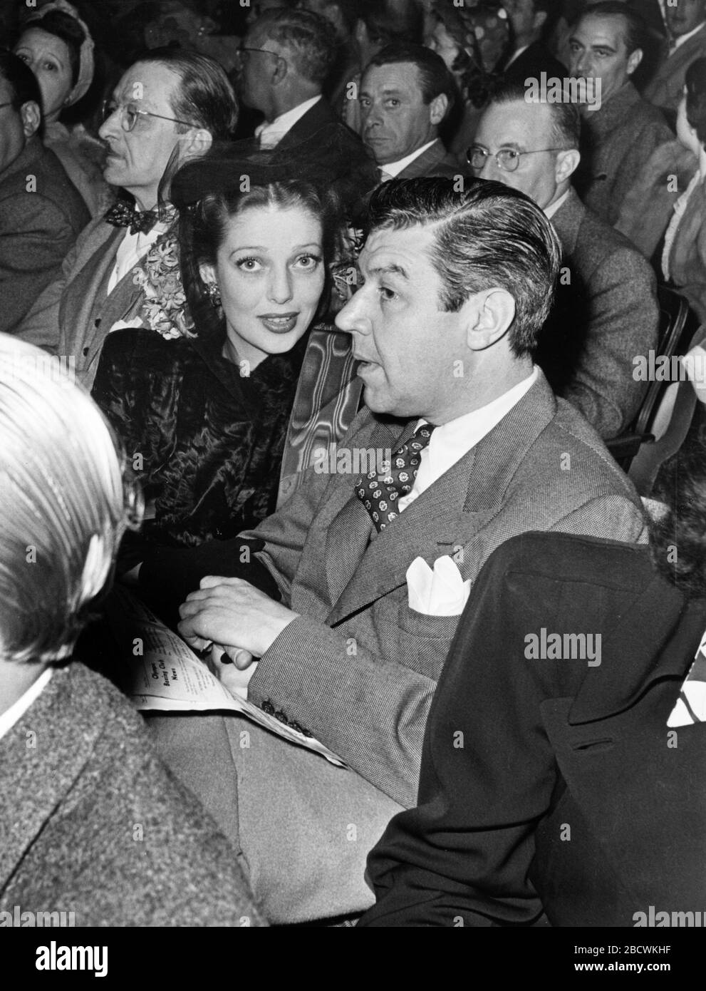 Loretta Young, Tom Lewis, (second husband) circa 1942 File Reference #  33962-409THA Stock Photo - Alamy