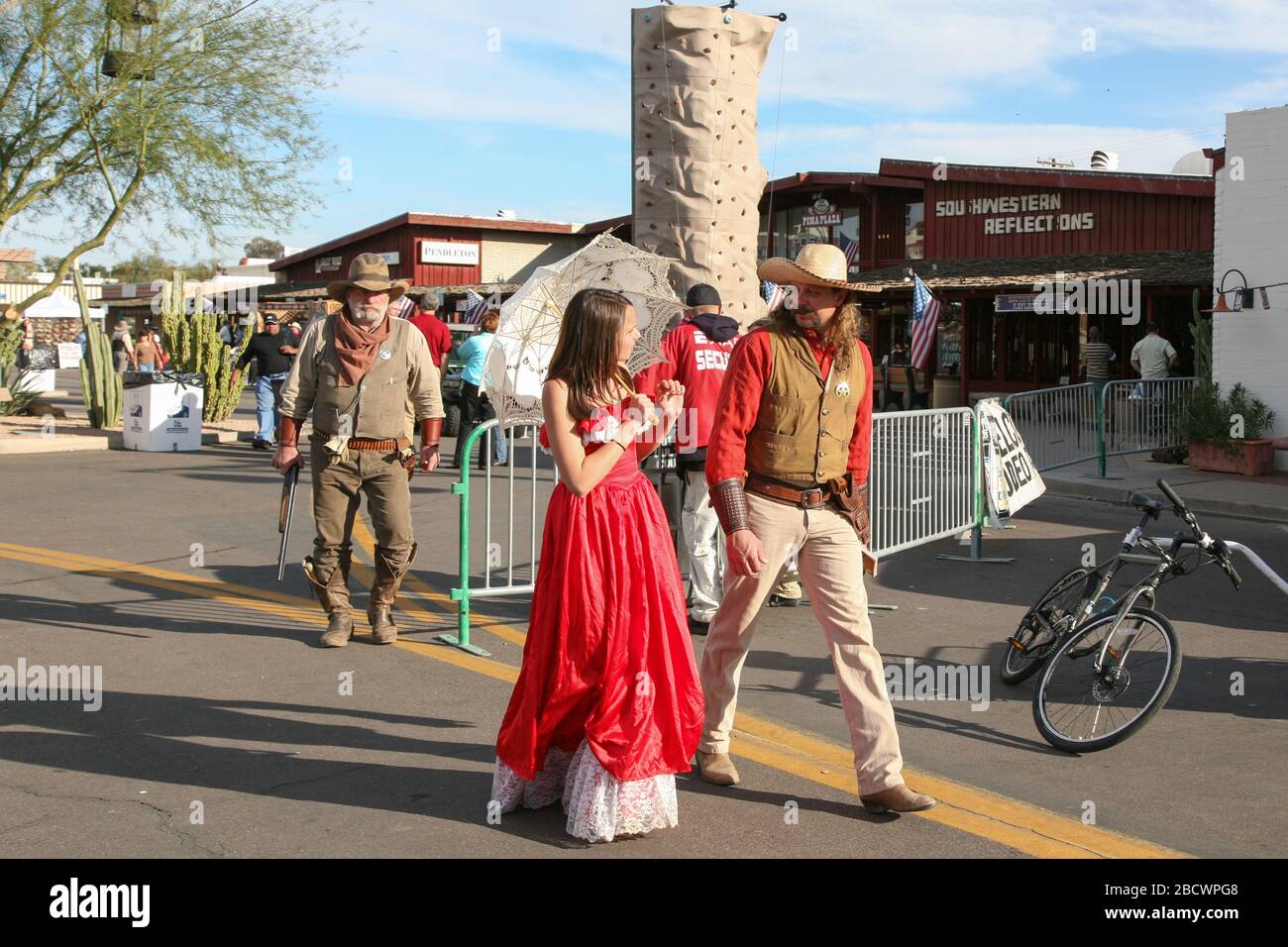Western street fair, Scottsdale, Arizona Stock Photo Alamy