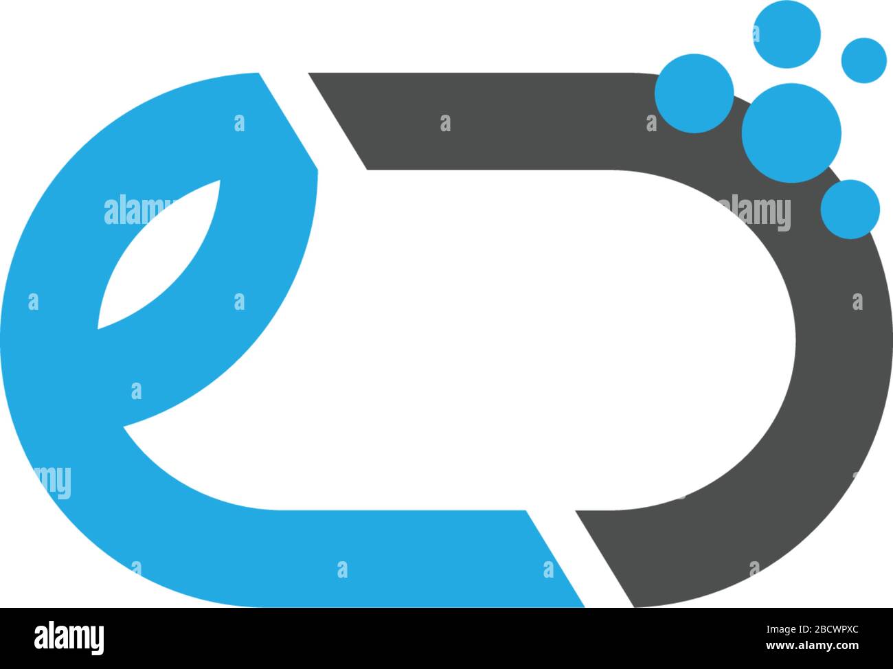 Letter ed logo images design vector Stock Vector Image & Art - Alamy