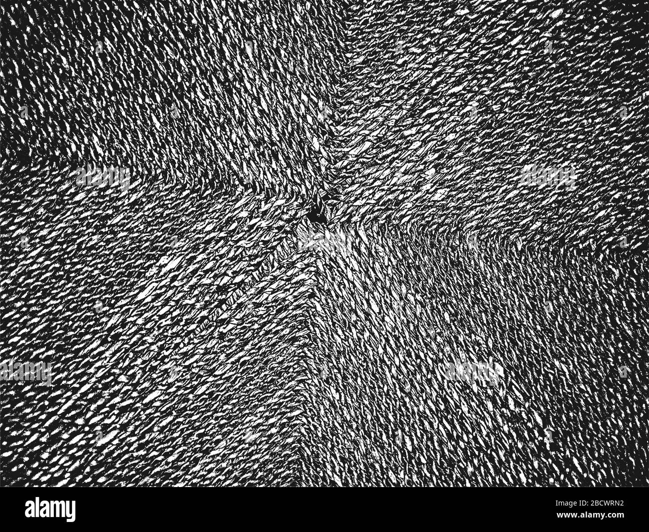 Distress grunge vector texture of wicker rope, vine with ornament ...