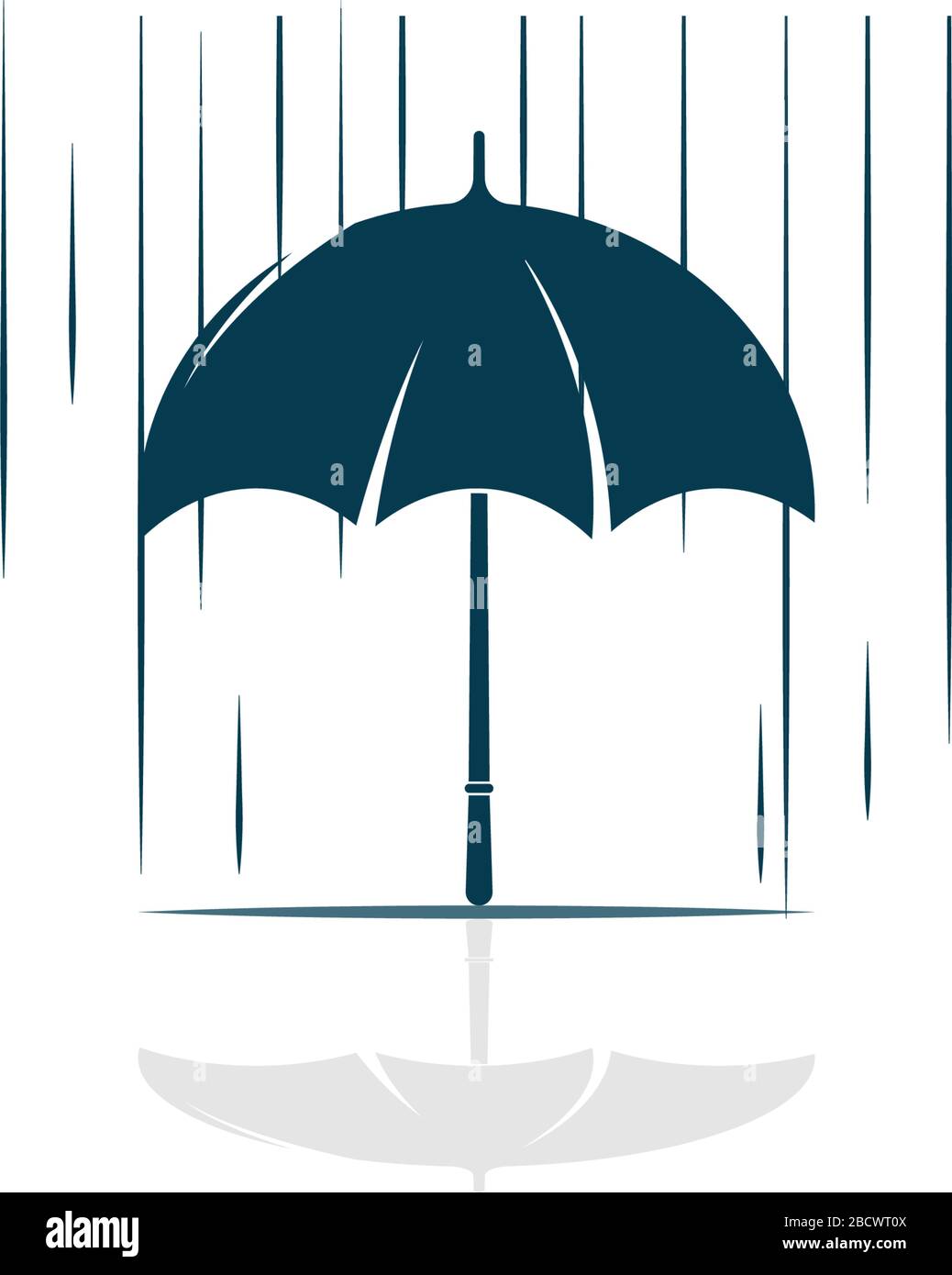Umbrella logo concept vector template Stock Vector Image & Art - Alamy