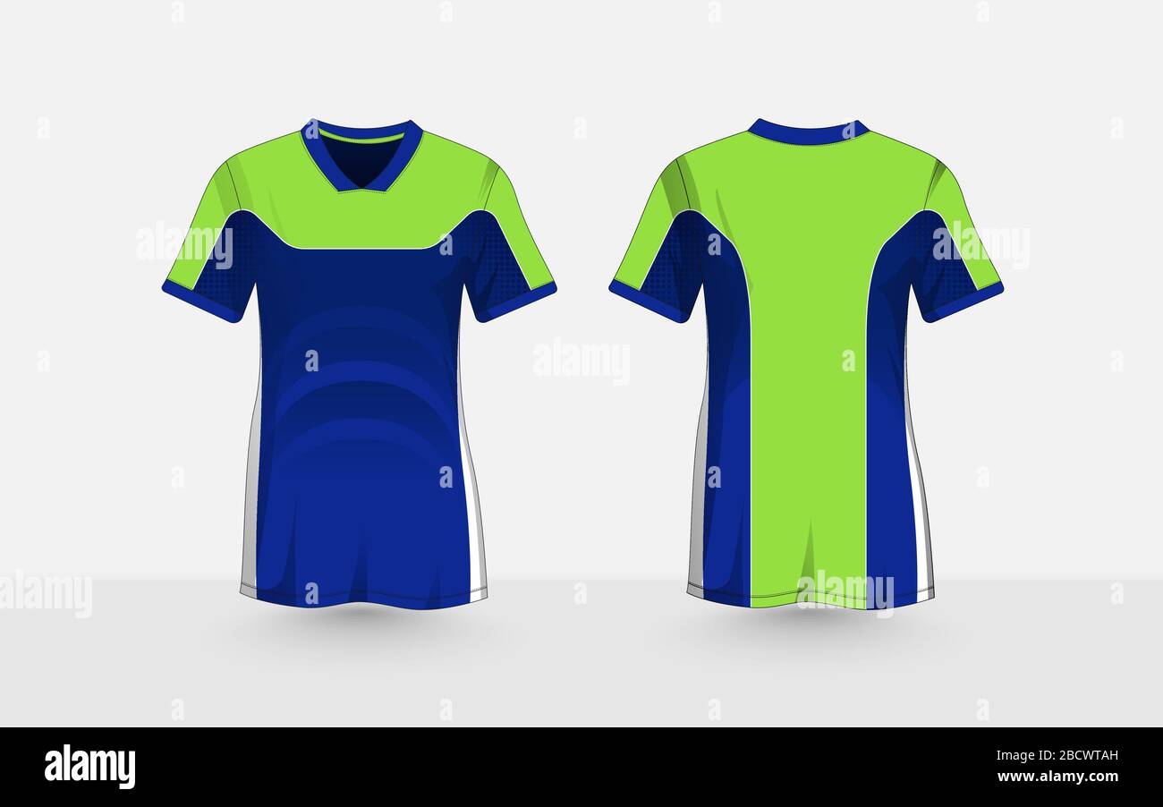 Premium Vector  T-shirt blue and black basketball or football