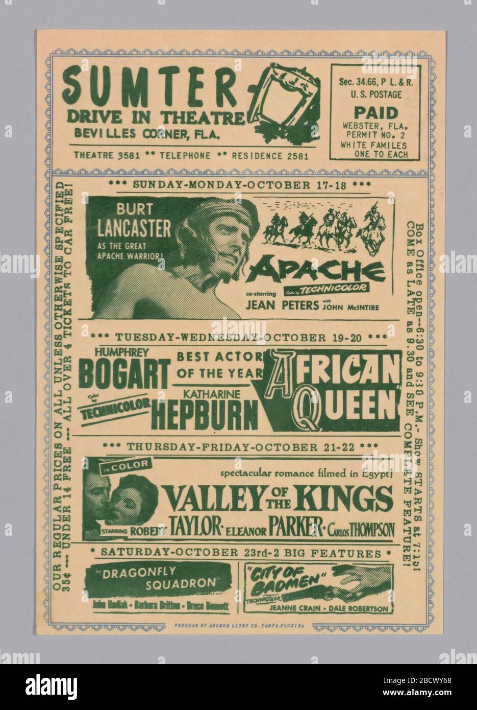 Sumter drive in theatre hires stock photography and images Alamy