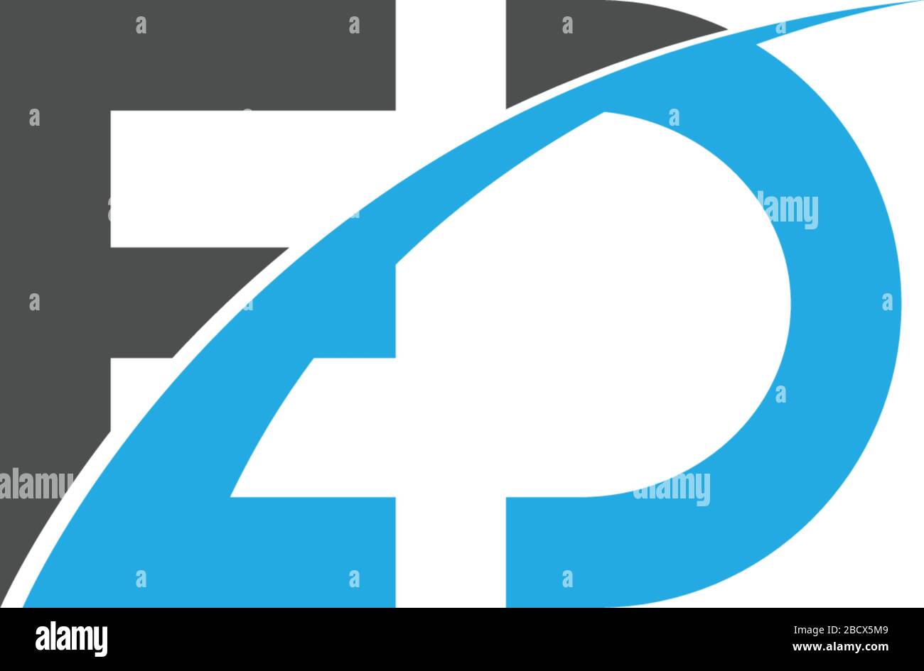 Letter ed logo images design vector Stock Vector