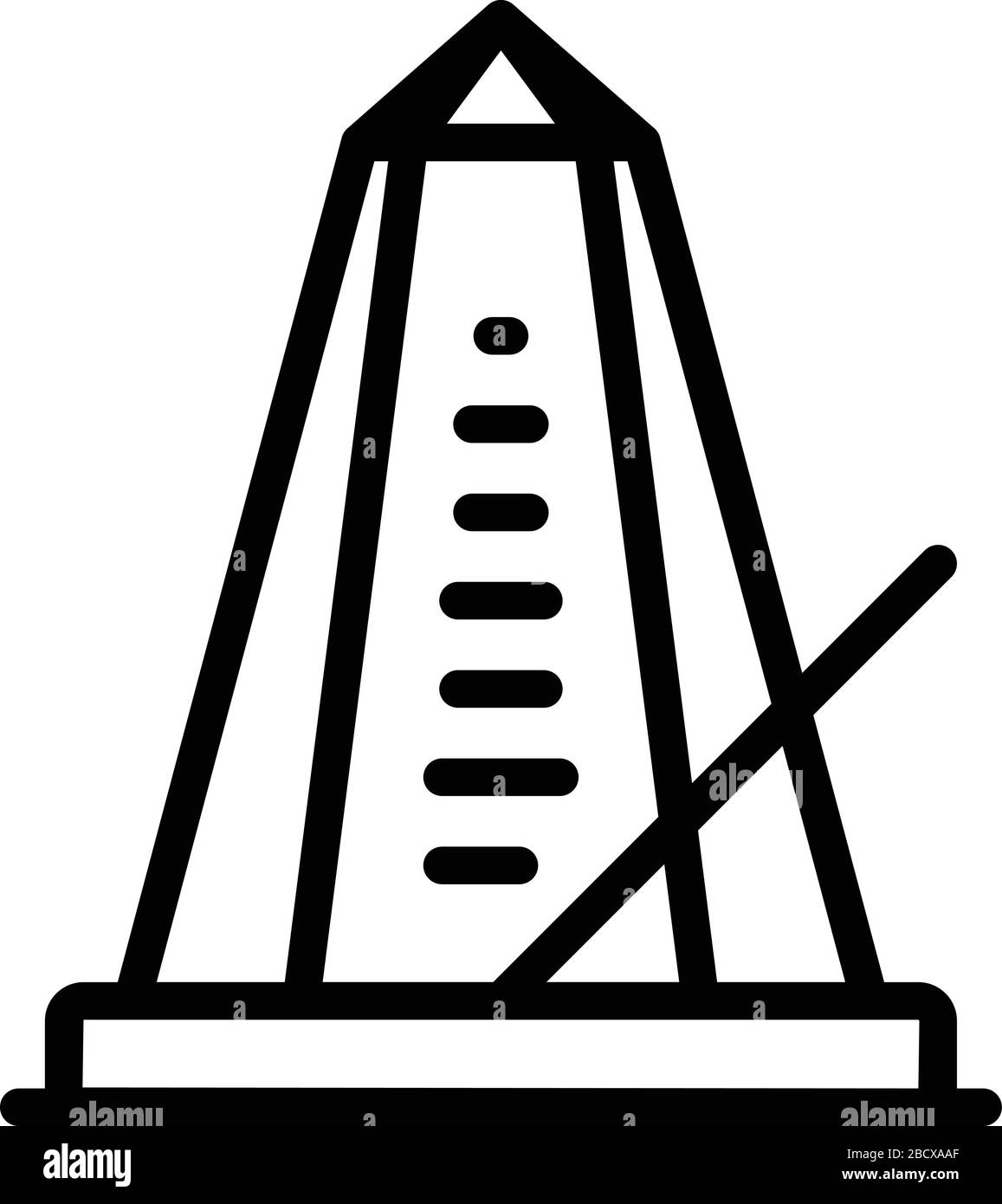 Classic metronome icon, outline style Stock Vector Image & Art Alamy