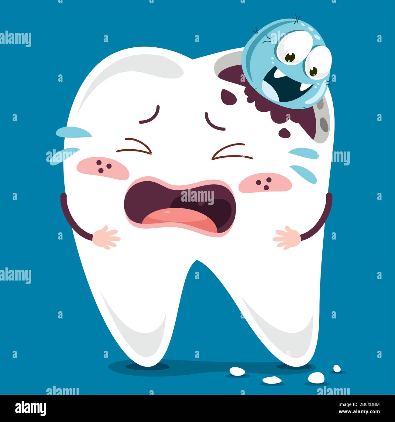 Cartoon teeth hi-res stock photography and images - Alamy