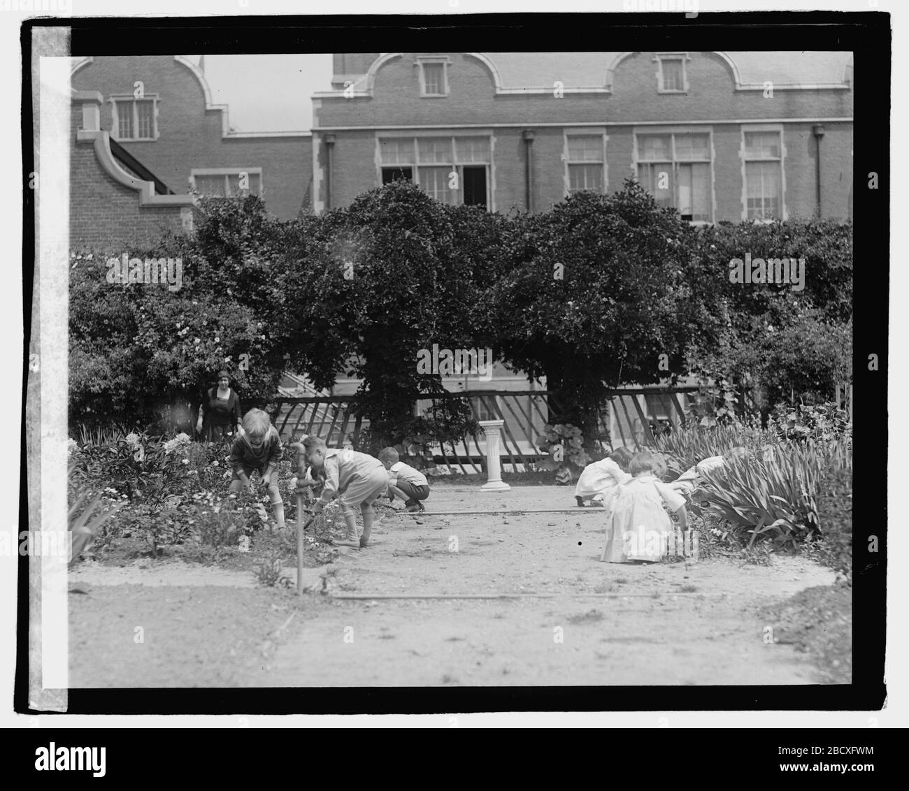 "English Title Children at Wilson formal Abstract/medium National