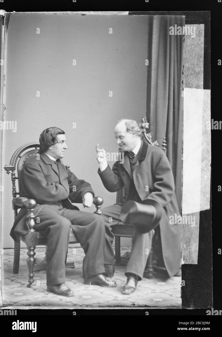 Joseph Wright and Thomas Hind. NPG.81.M3553.2 Stock Photo Alamy