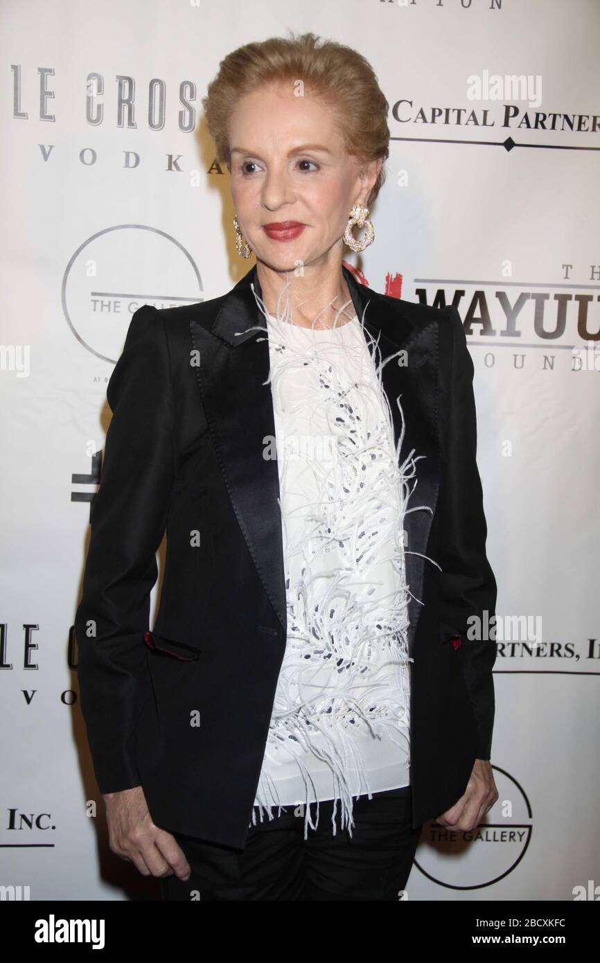 Carolina Herrera, 2012 Photo By John Barrett/PHOTOlink Stock Photo - Alamy