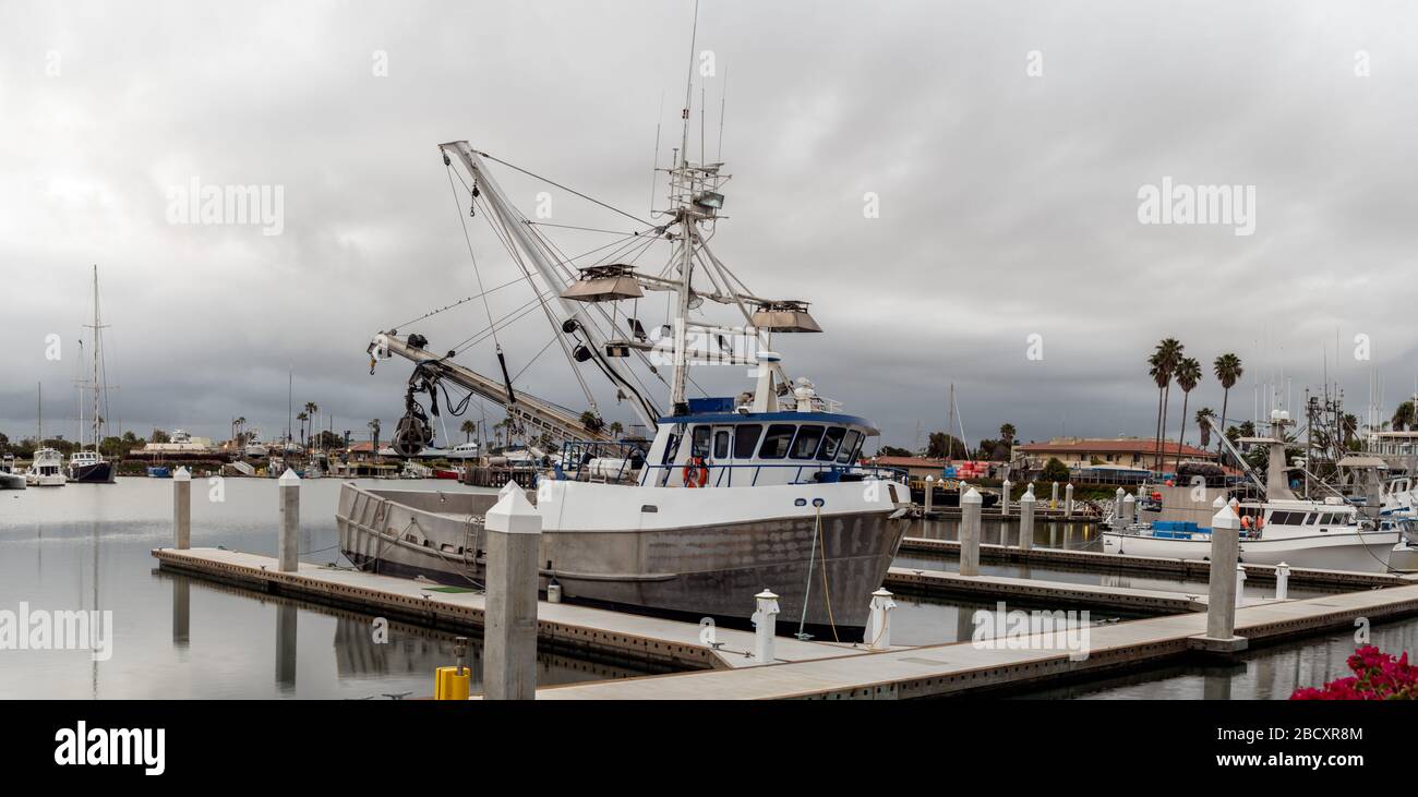 Squid fishing boat hi-res stock photography and images - Alamy
