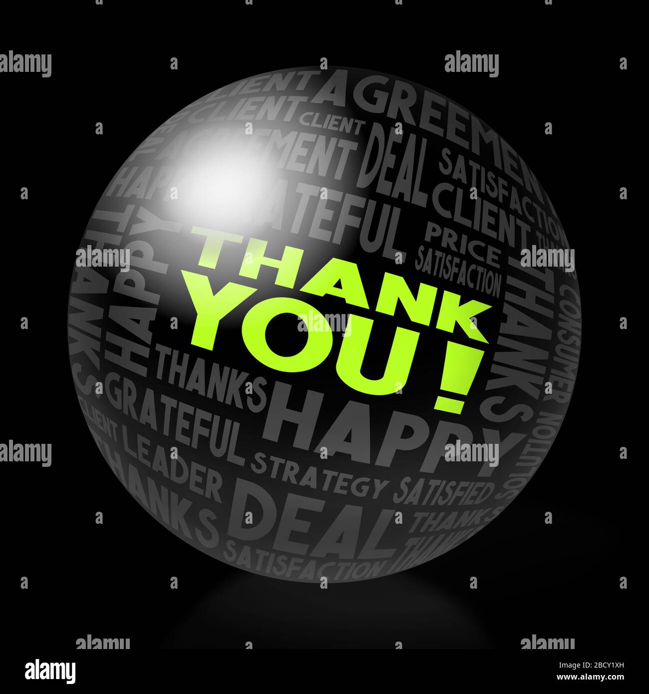 Thank you concept Stock Photo - Alamy