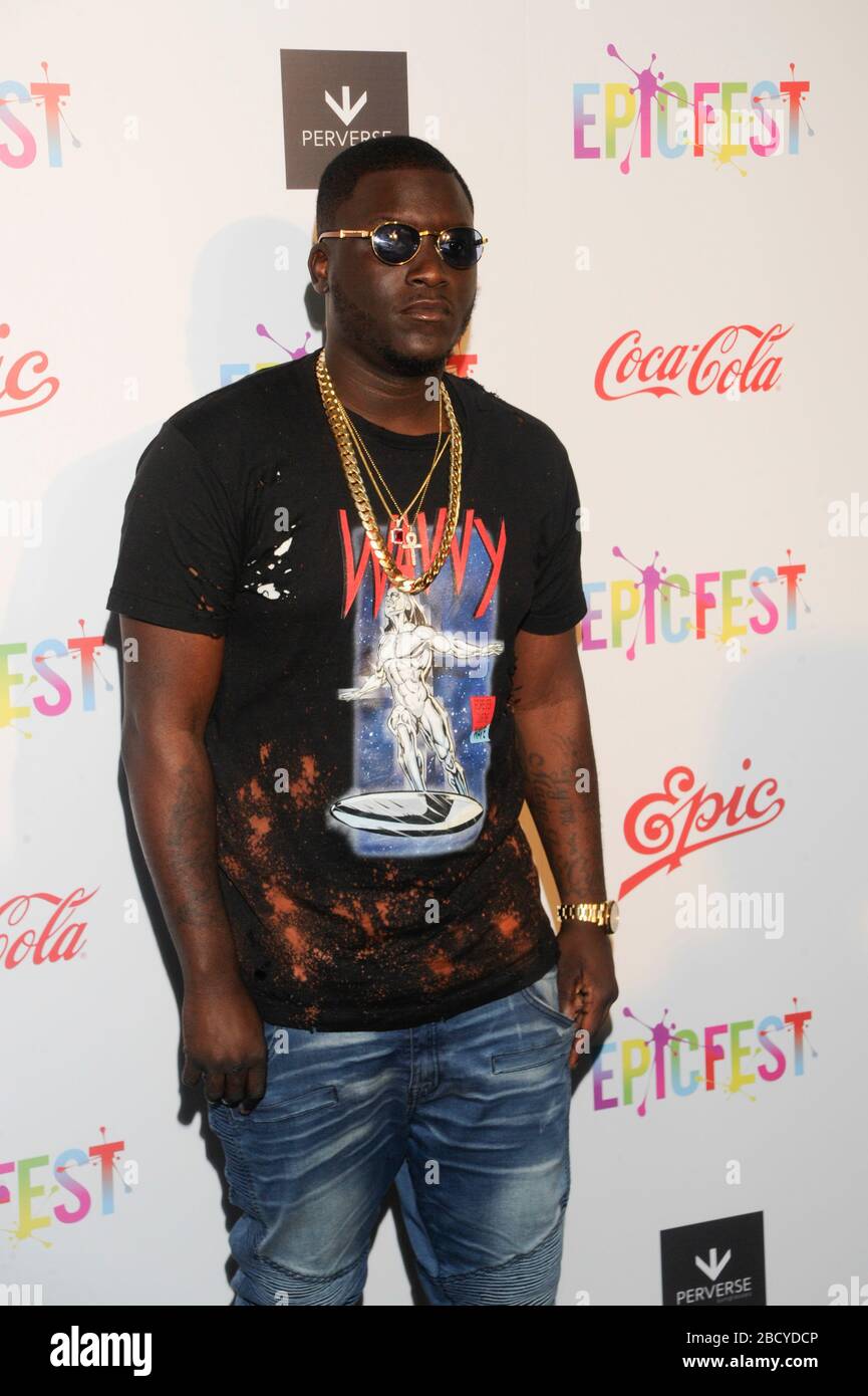 Rapper Zoey Dollaz attends EpicFest 2016 hosted by L.A. Reid and Epic