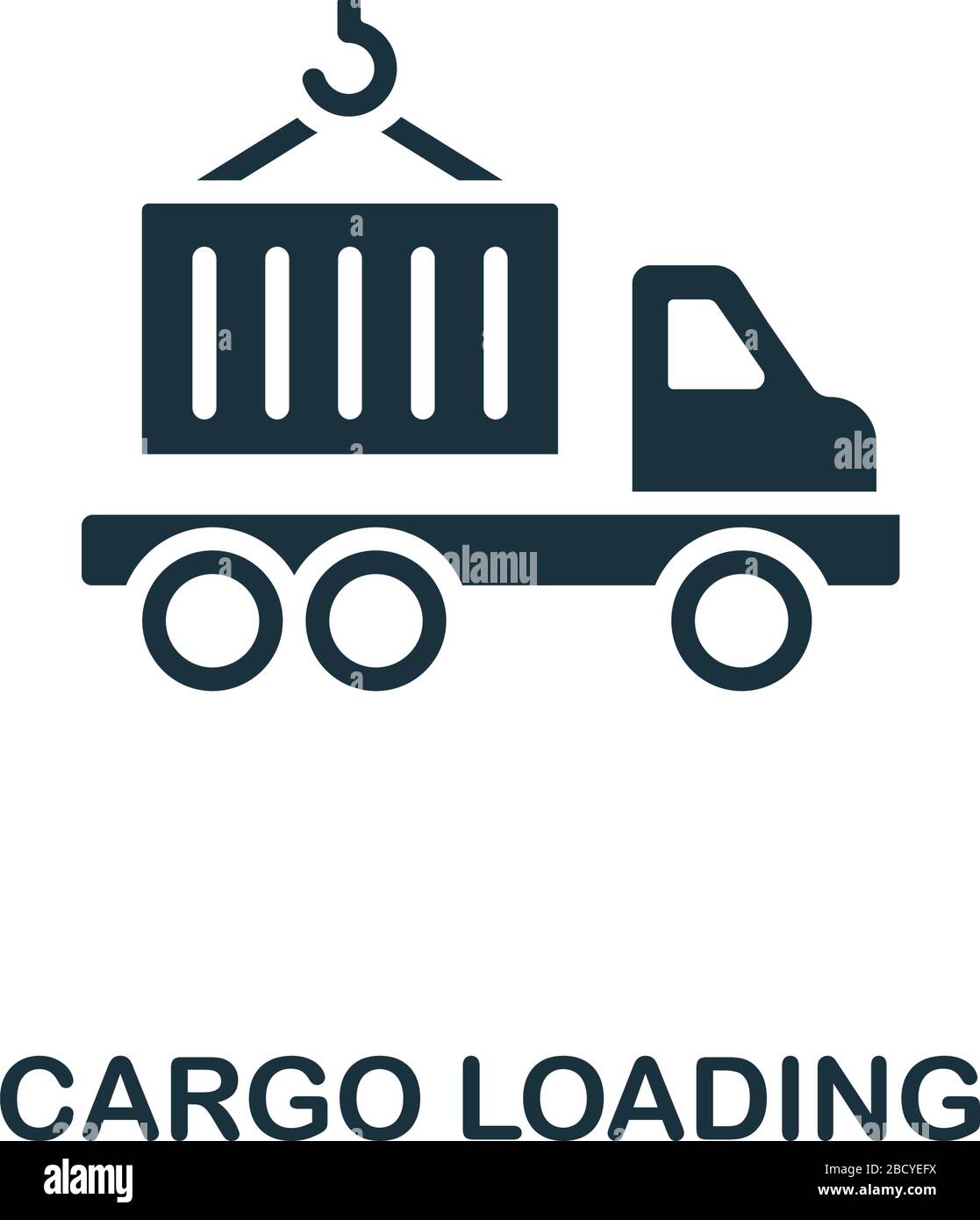 Cargo Loading icon Simple illustration from cargo collection Creative Cargo Loading icon Simple illustration from cargo collection Creative