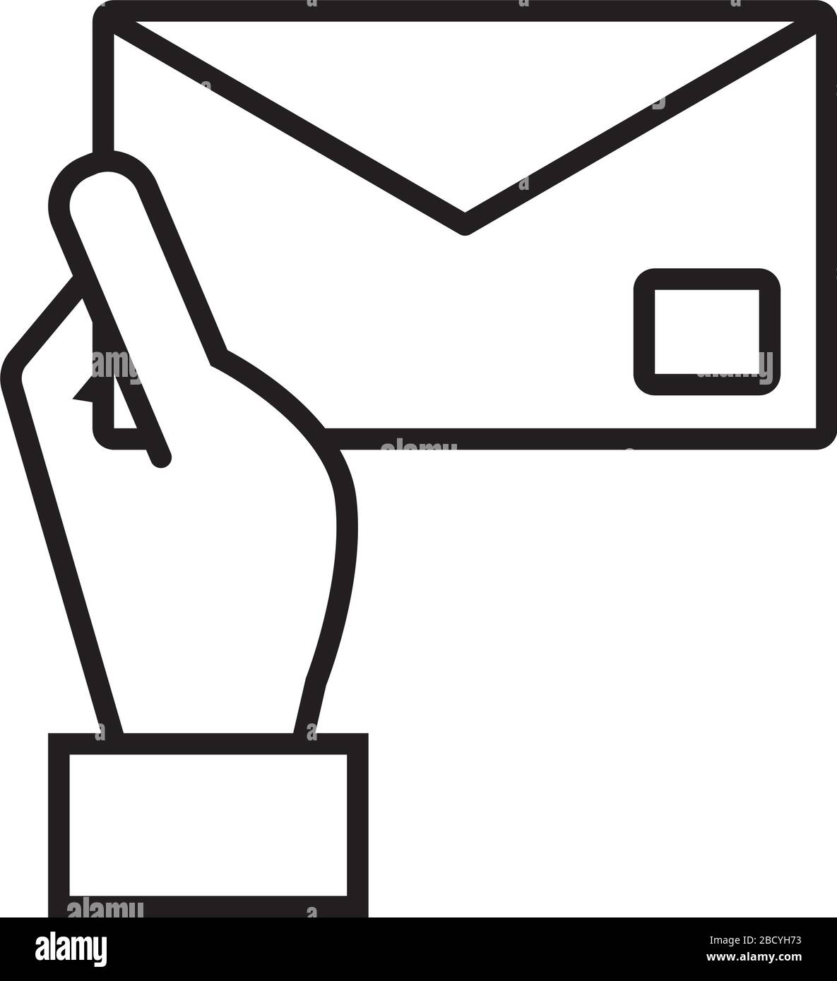 Lifting envelope Black and White Stock Photos & Images - Alamy