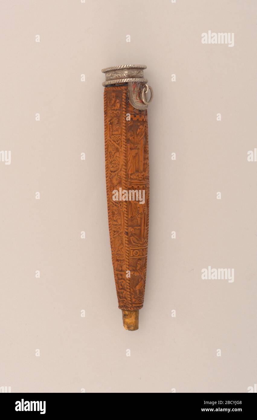 Sheath for fork and knife. Research in ProgressFruitwood sheath with