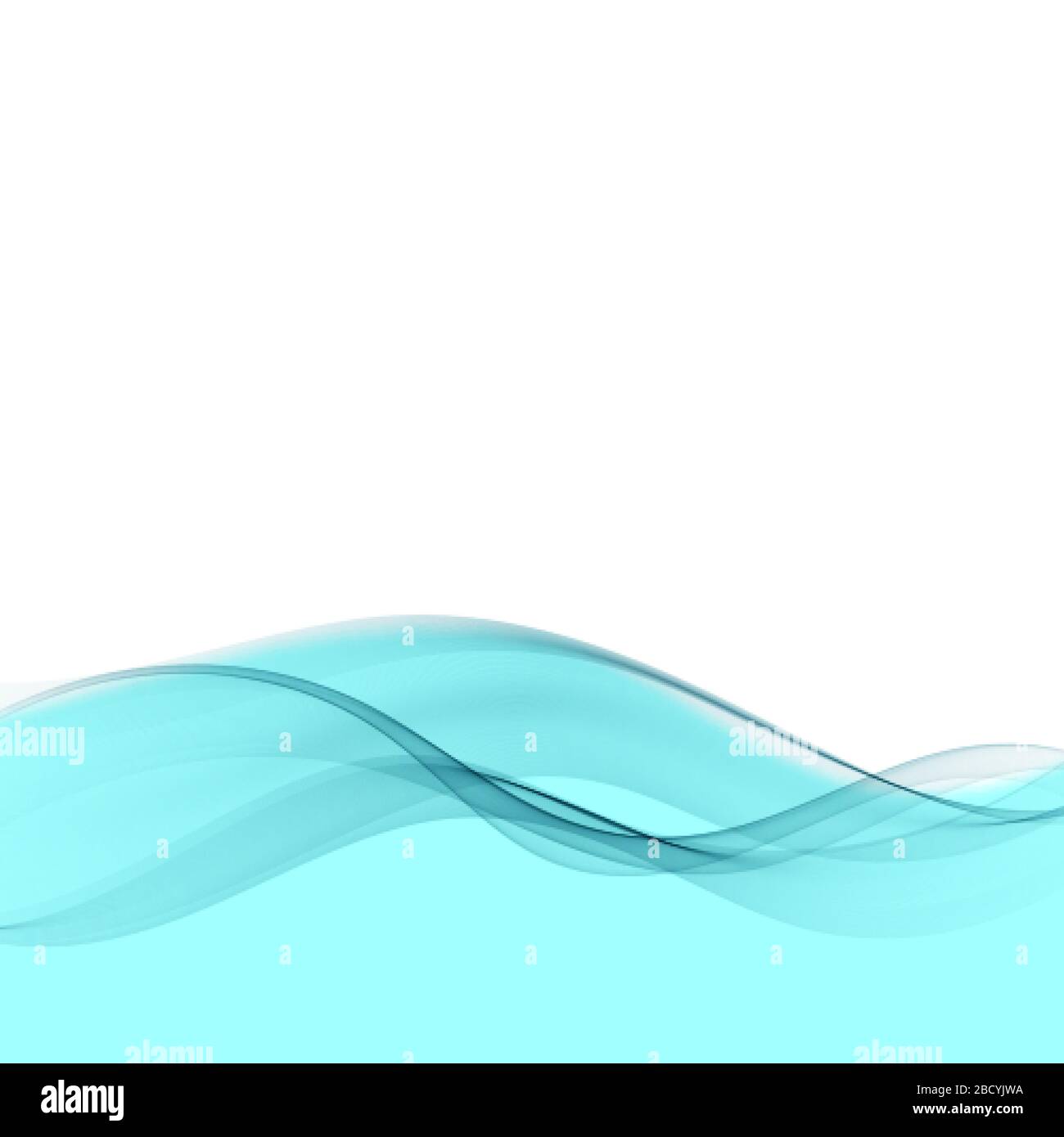 Abstract blue wave vector background Blue wave flow Stock Vector Image ...