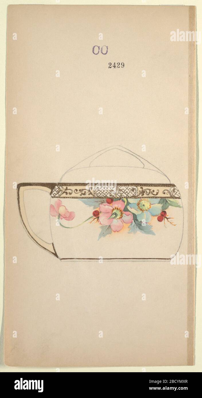Design for a Teacup. Research in ProgressTeacup design with lid that is