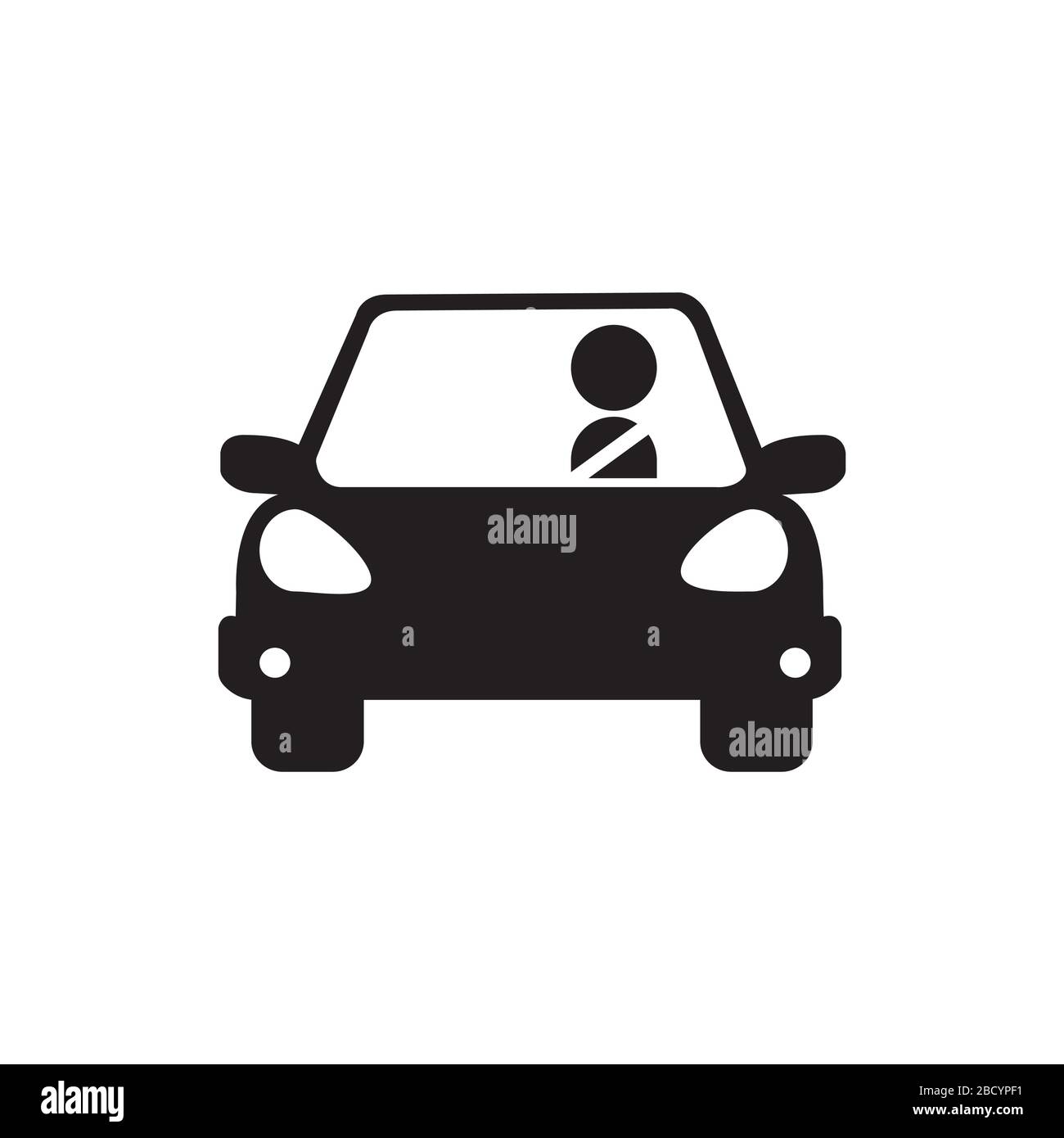 Car side icon Stock Vector Images Alamy