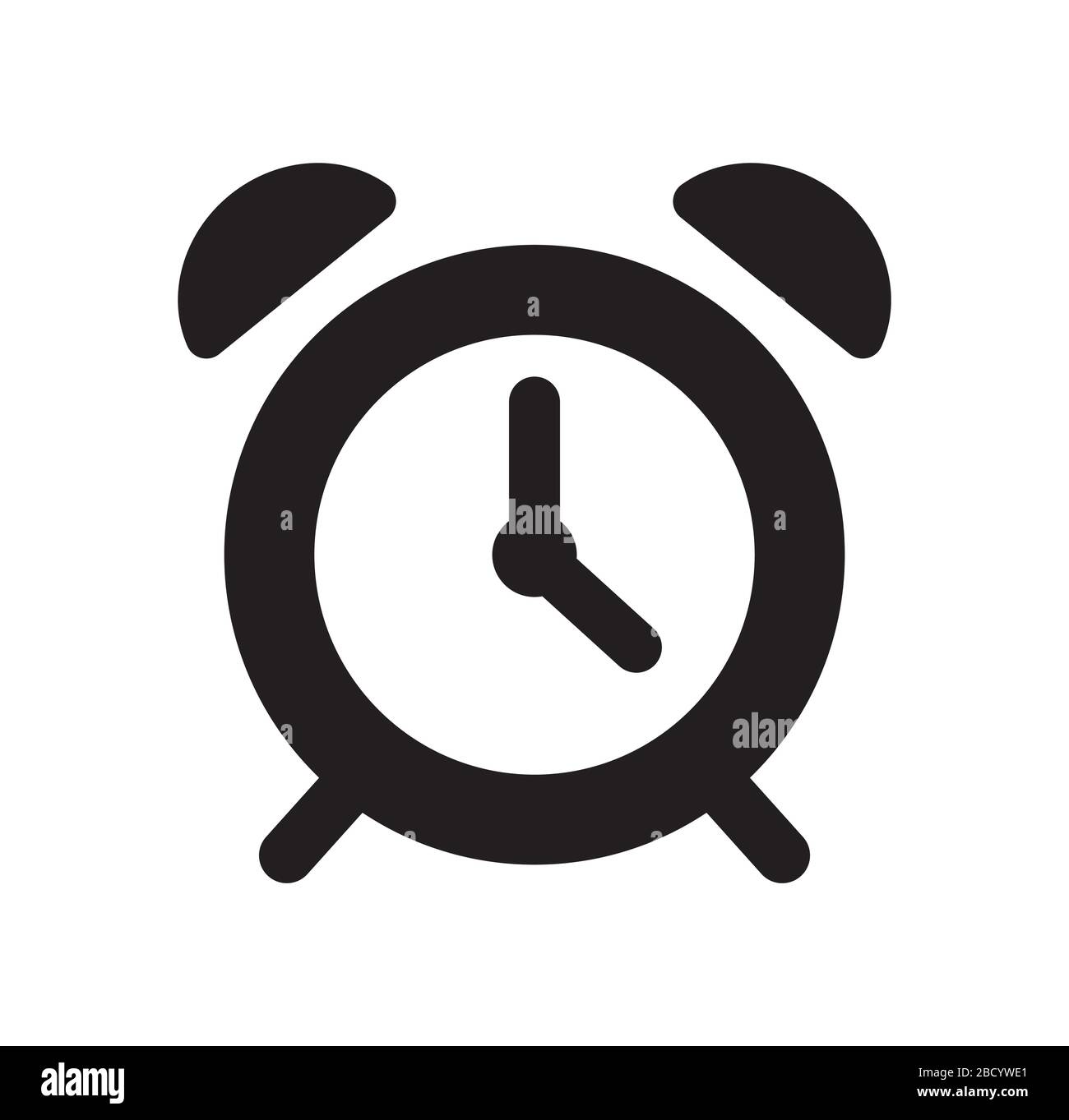 alarm / clock icon Stock Vector