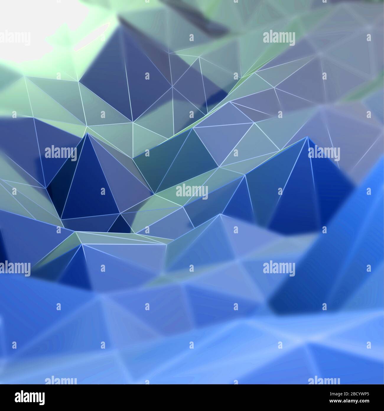 Lowpoly abstract background. Folded triangles. Stock Vector
