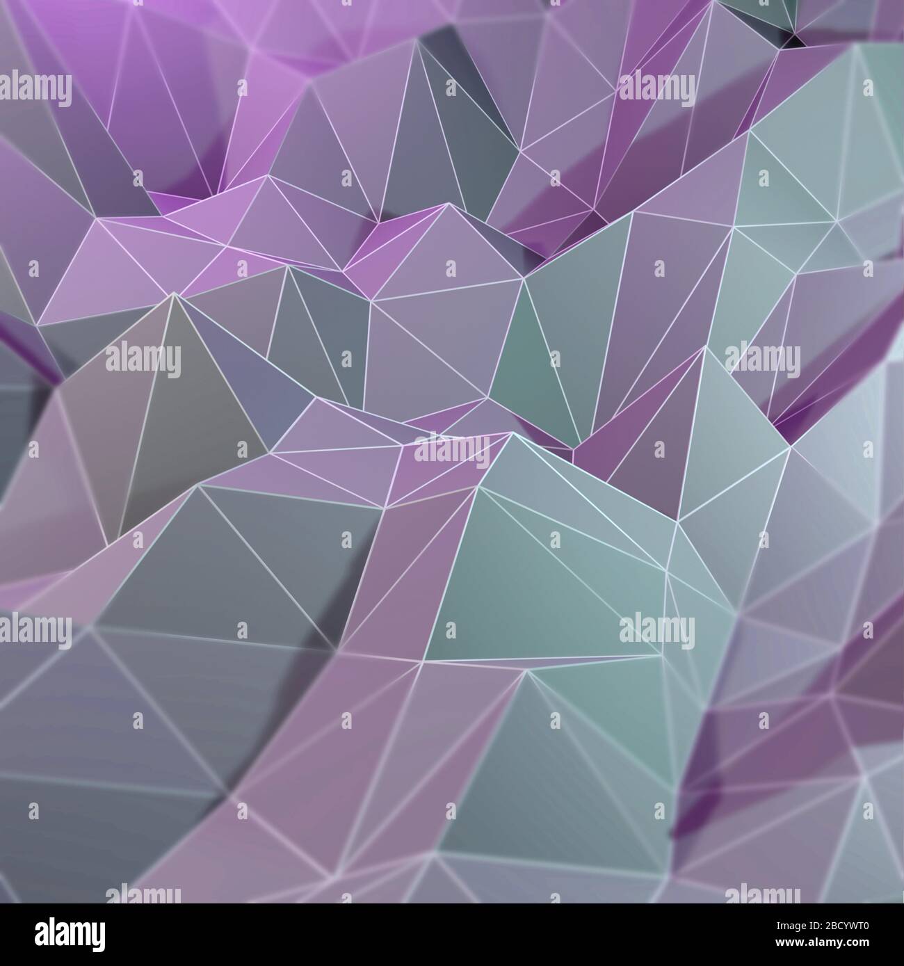 Lowpoly abstract background. Folded triangles. Stock Vector