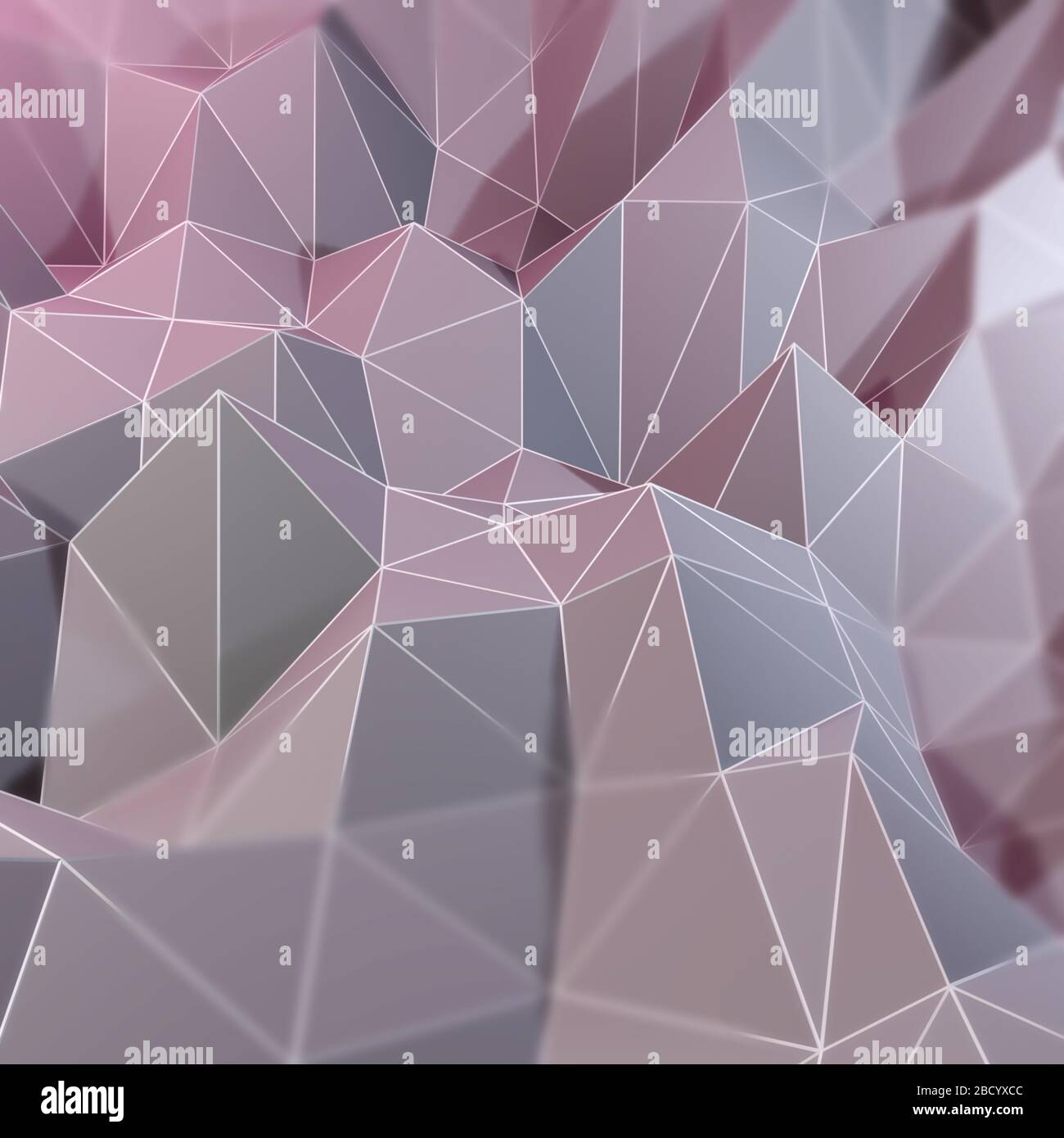 Lowpoly abstract background. Folded triangles. Stock Vector