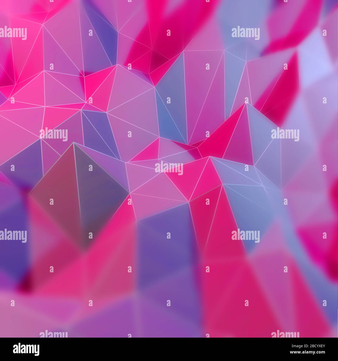 Lowpoly abstract background. Folded triangles. Stock Vector