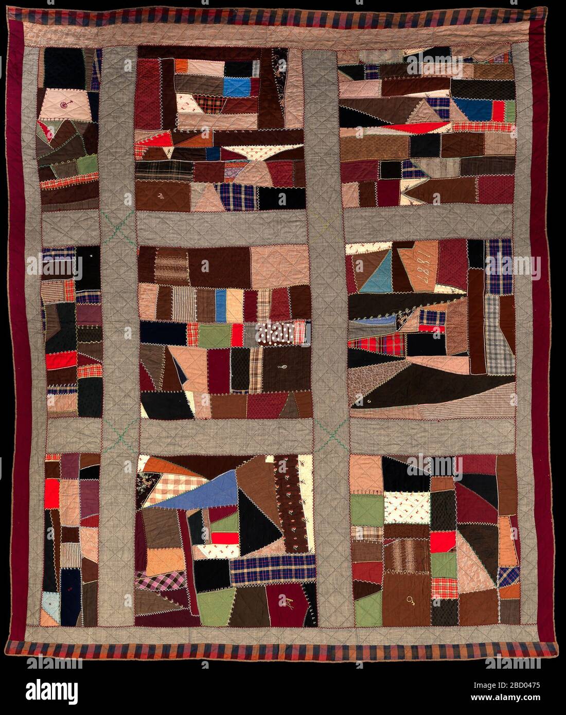 Crazy quilt hi-res stock photography and images - Alamy