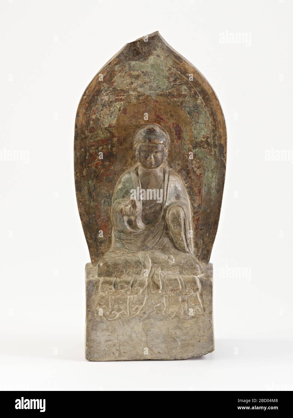 Seated Shijia Buddha Shakyamuni. Ta Ge Chung (C.L. F1911.418 Stock Photo