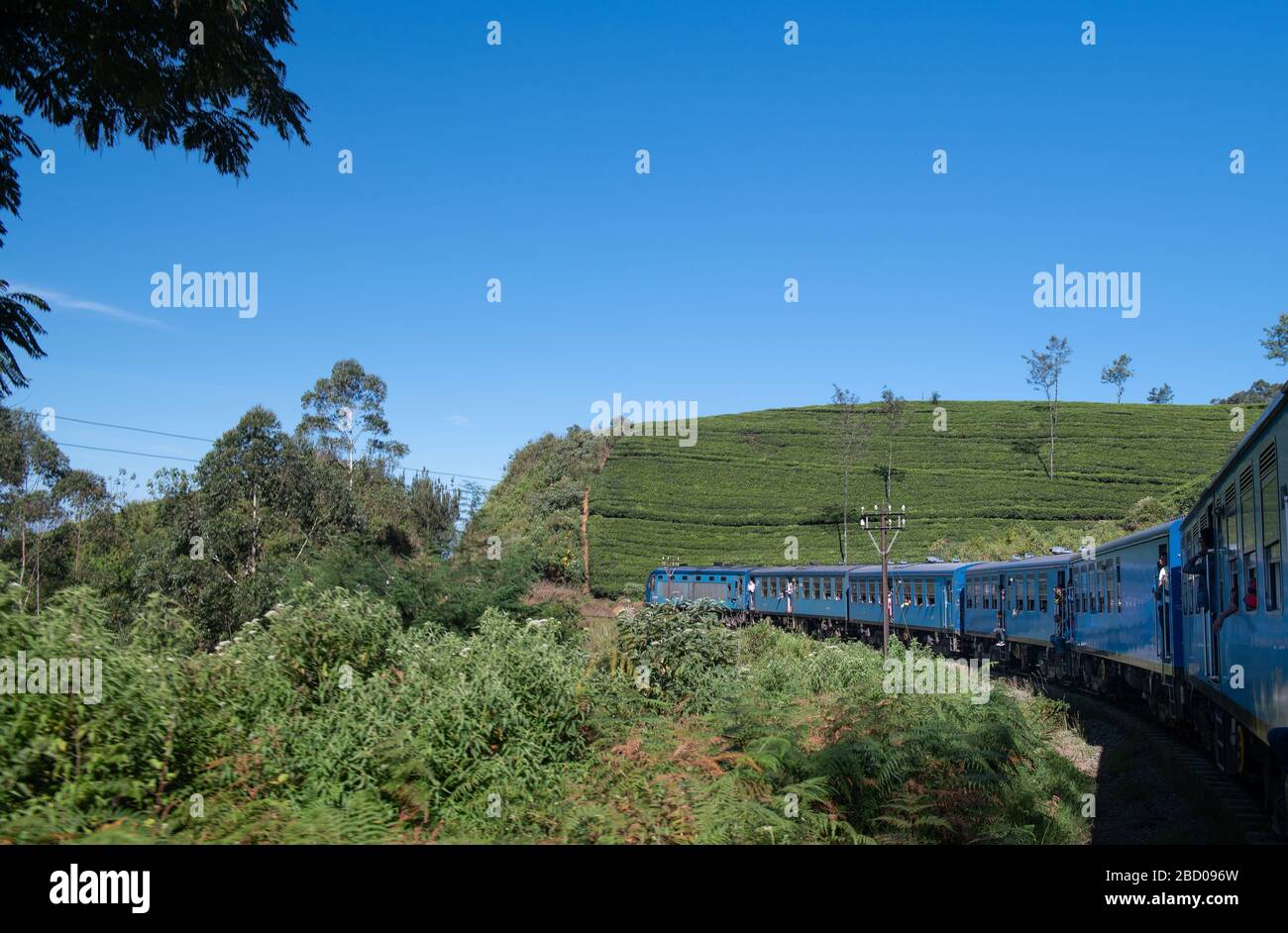 Famous train ride in Ella, Sri Lanka Stock Photo Alamy