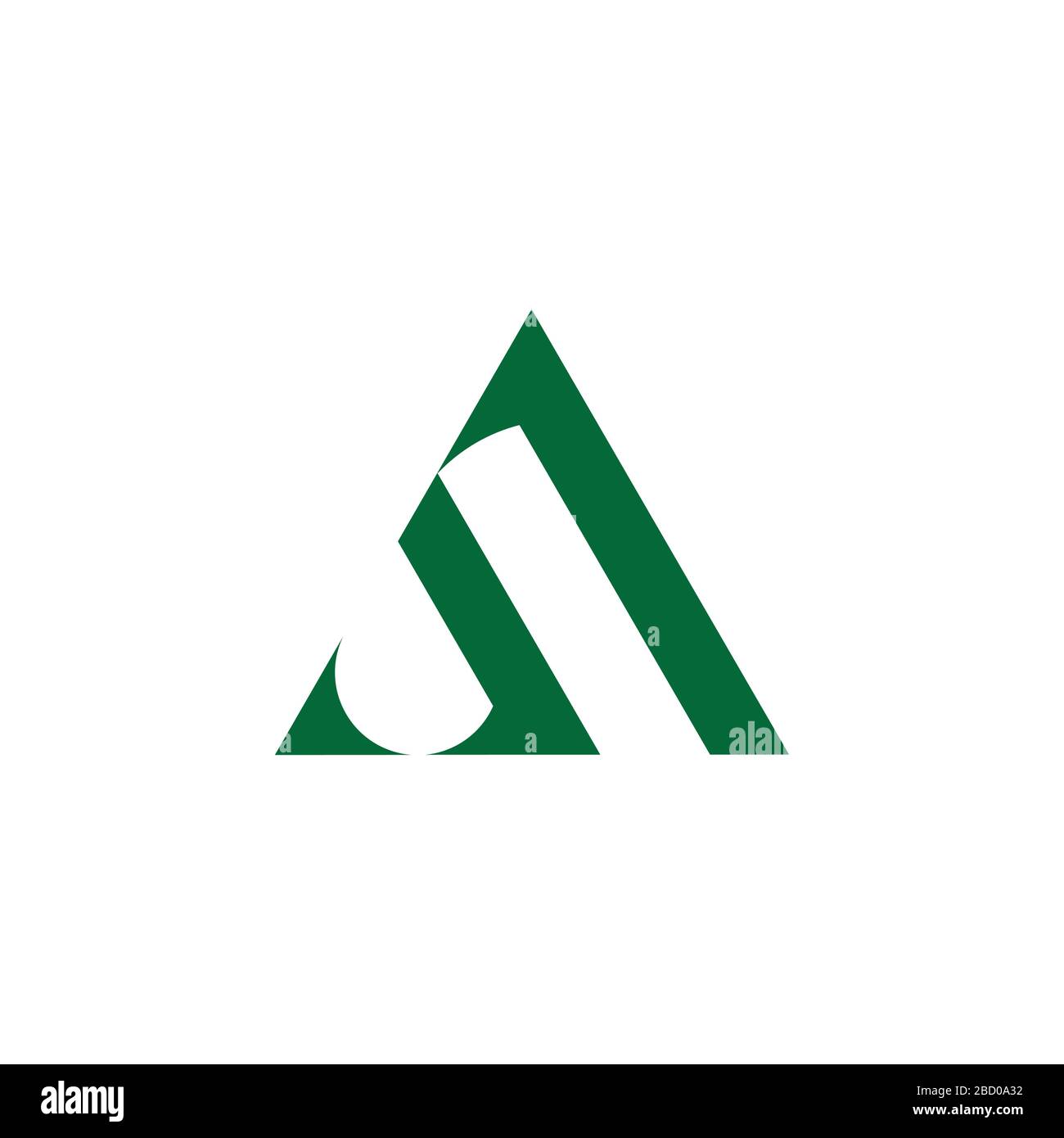 triangle geometric arrow logo vector Stock Vector Image & Art - Alamy