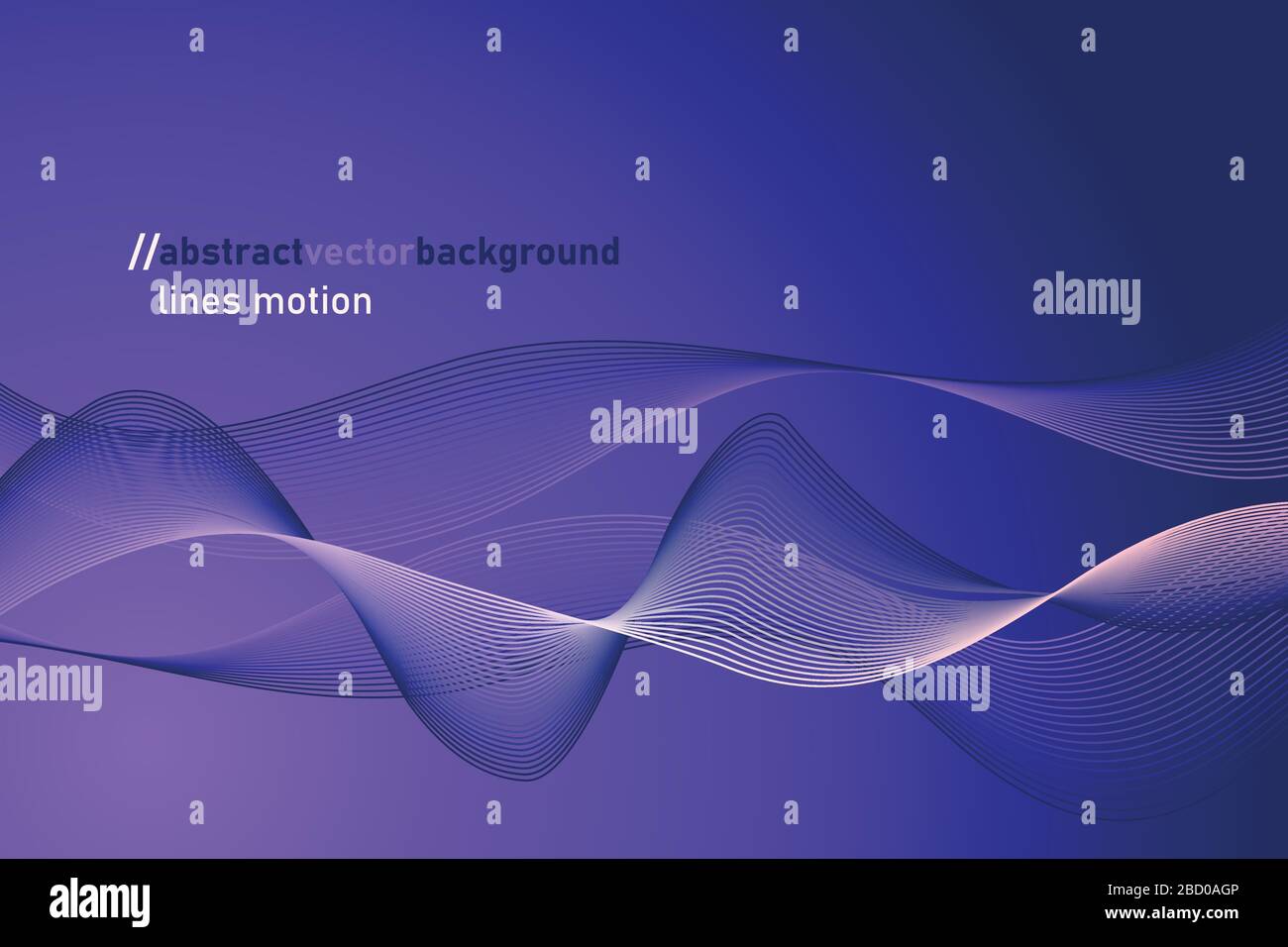 Background from gradient and abstract rotating shapes from lines Stock ...