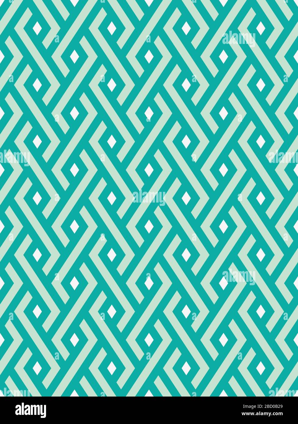 Geometric seamless pattern for fabric print. Zigzag abstract vector background Stock Vector