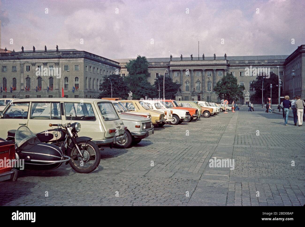 Humboldt University, October 1980, East Berlin, East Germany Stock