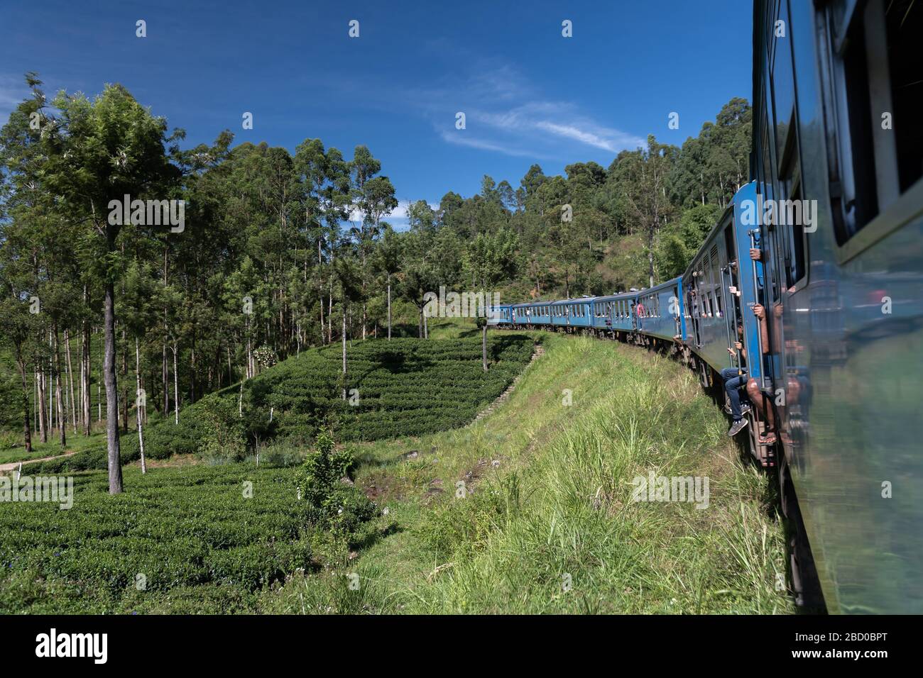 Famous train ride in Ella, Sri Lanka Stock Photo Alamy