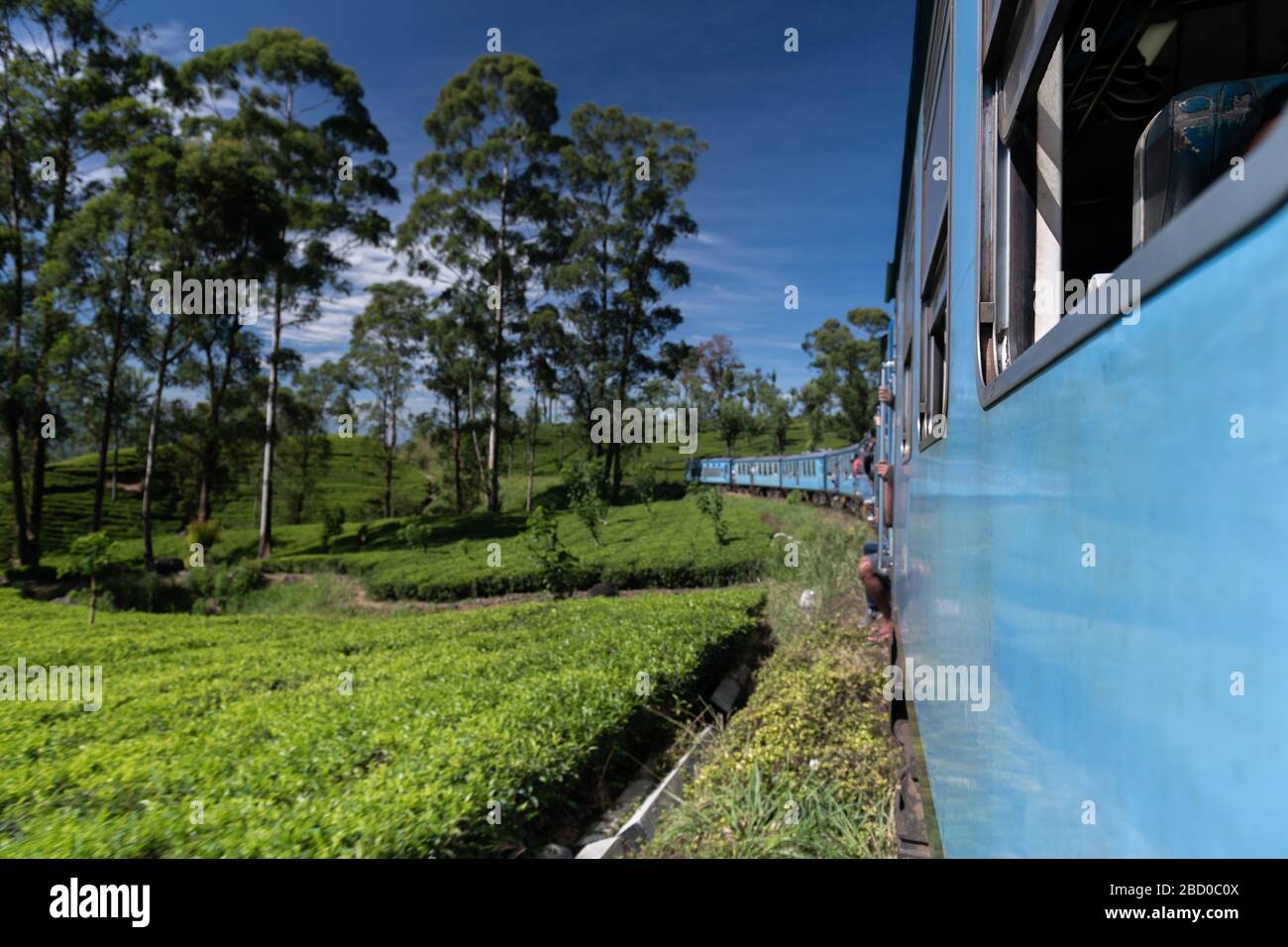 Famous train ride in Ella, Sri Lanka Stock Photo Alamy